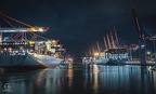 Hamburger Hafen Nachtserie (2)
